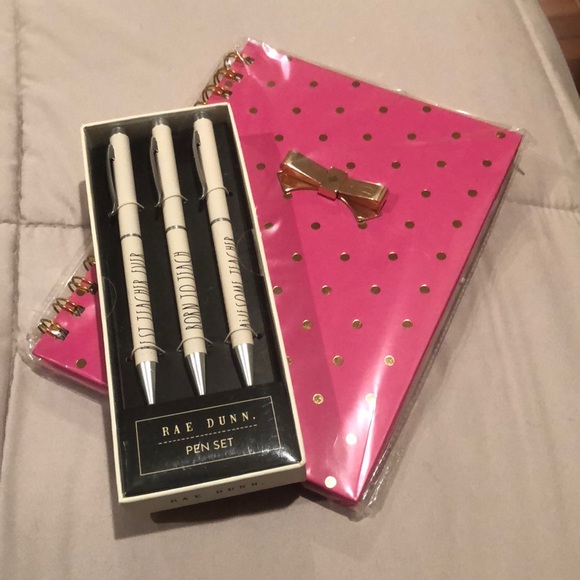 Other - Rae Dunn teacher pen set and notebook